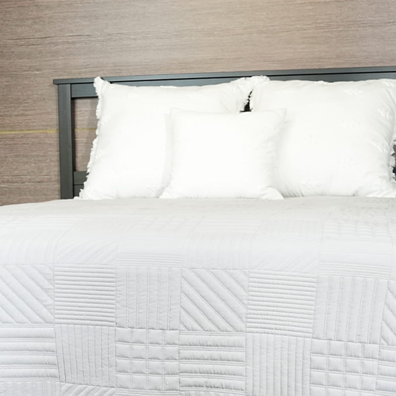 Solidum Microfiber Quilt Set