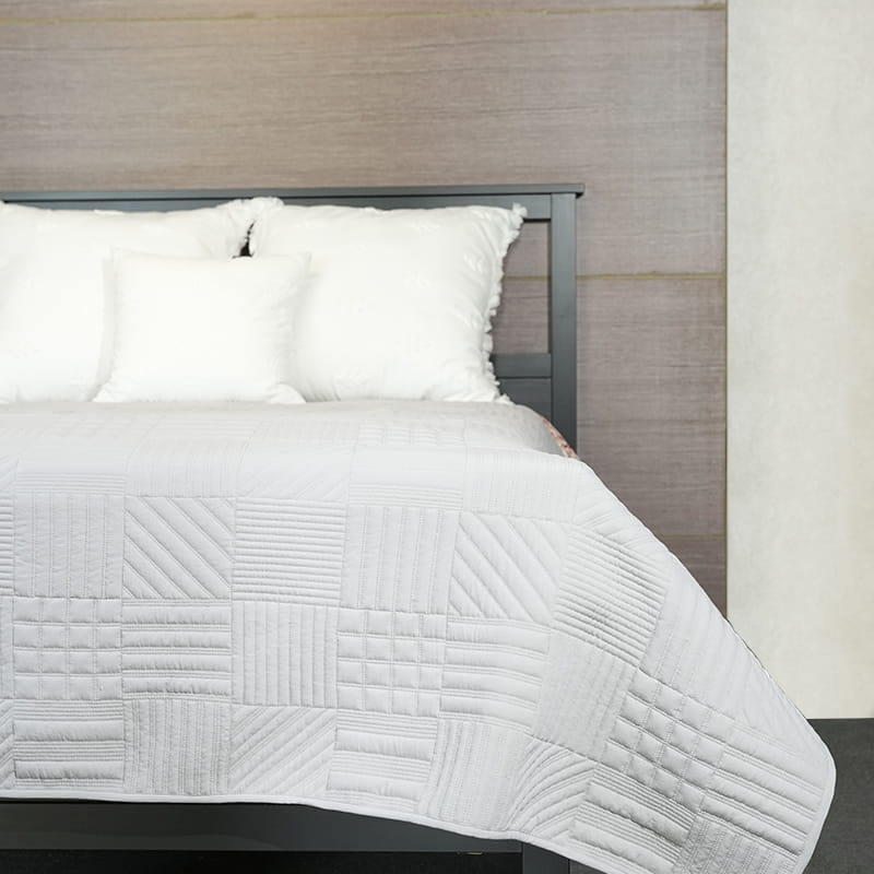 Solidum Microfiber Quilt Set