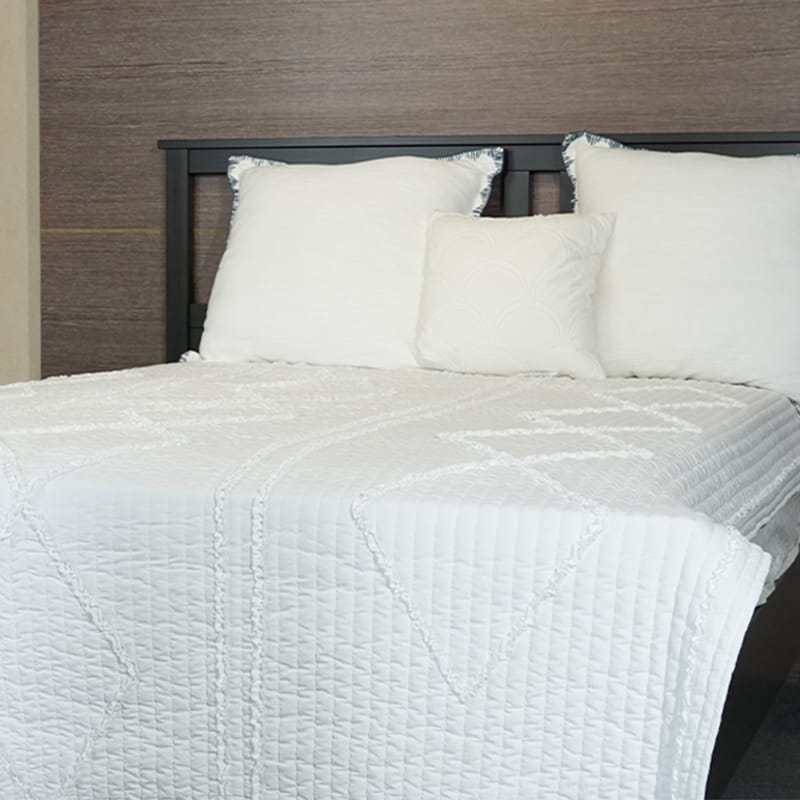 Solidum Microfiber Quilt Set