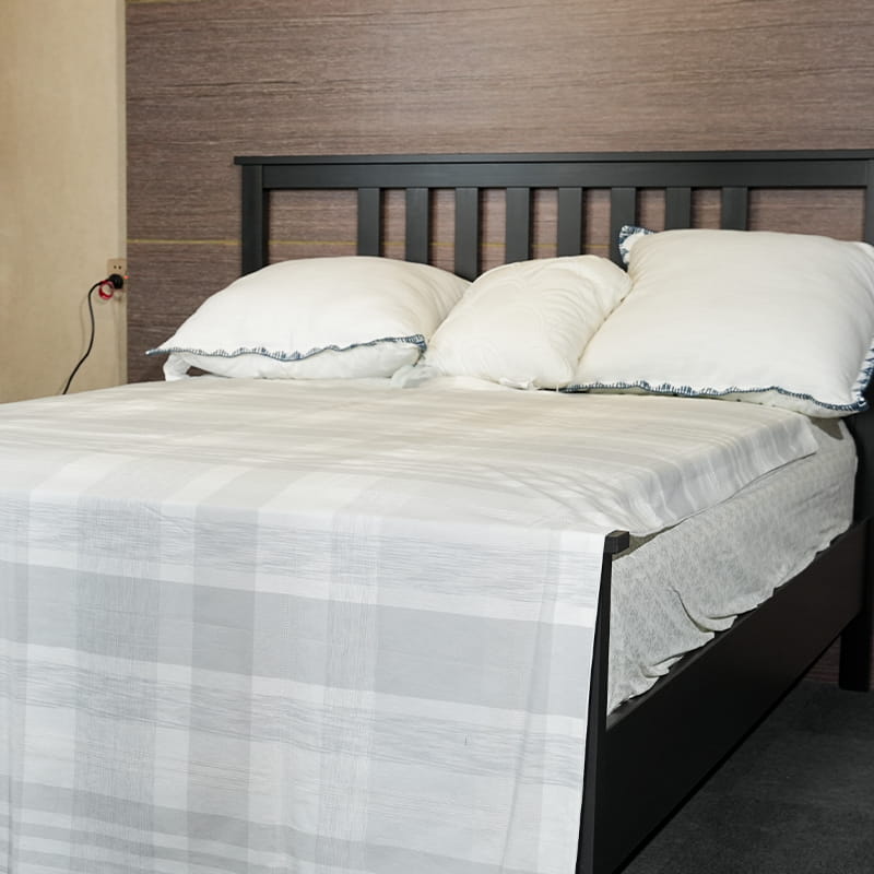 Cotton Yarn Dyed Jacquard Duvet Set